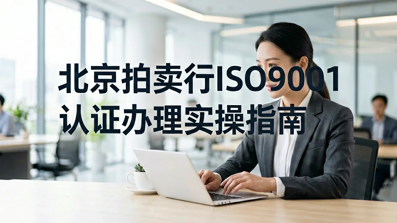 北京拍卖行ISO9001认证办理实操指南
